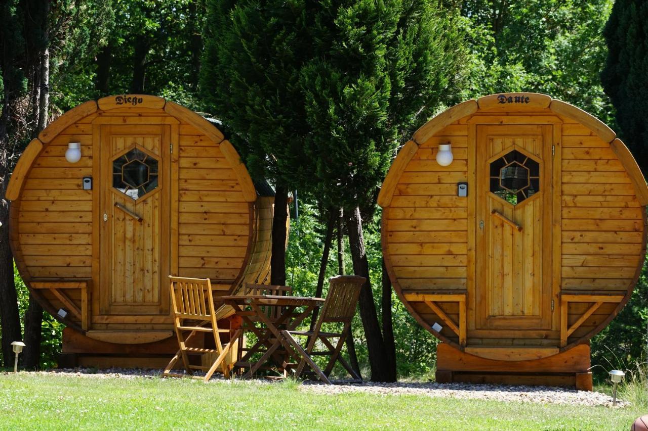 Barrel -Schlafen Im Fass Hotel Gorleben Exterior foto